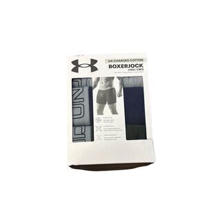 Under Armour Boxerjock 3-Pack UA Charged Cotton Boxer Brief